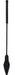 Cravache Black Arrow 50cm Noir