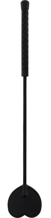 Cravache Black Heart 44cm Noir