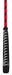 Cravache cuir et nylon Neon Stick 72cm Noir-Rouge