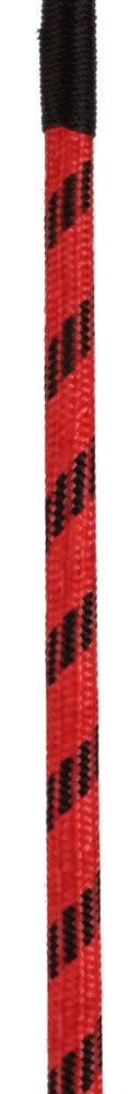 Cravache cuir et nylon Neon Stick 72cm Noir-Rouge