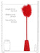 Cravache et Plumeau Ouch 43cm Rouge