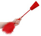 Cravache et Plumeau Ouch 43cm Rouge