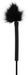 Cravache et Plumeau Tick Whip 56cm Noir