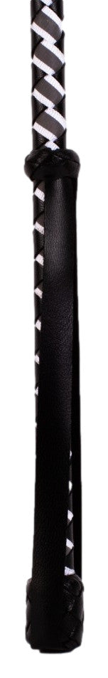 Cravache Nub Neon 72cm Noir-Blanc
