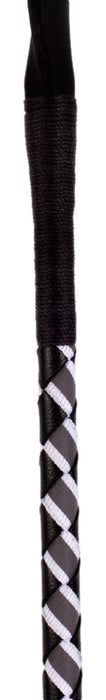 Cravache Nub Neon 72cm Noir-Blanc