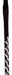 Cravache Nub Neon 72cm Noir-Blanc