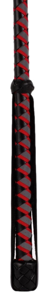 Cravache Nub Neon 72cm Noir-Rouge