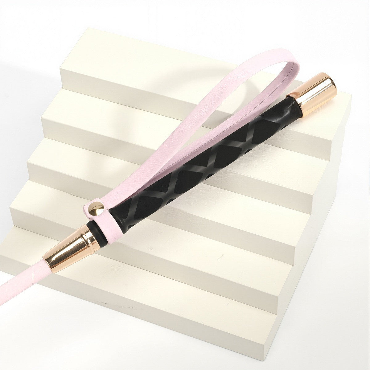Cravache Patte Pawvelvet Rose 52cm