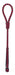 Cravache Round 50cm Noir-Rouge
