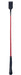Cravache Slapper Crop 70cm Noir-rouge