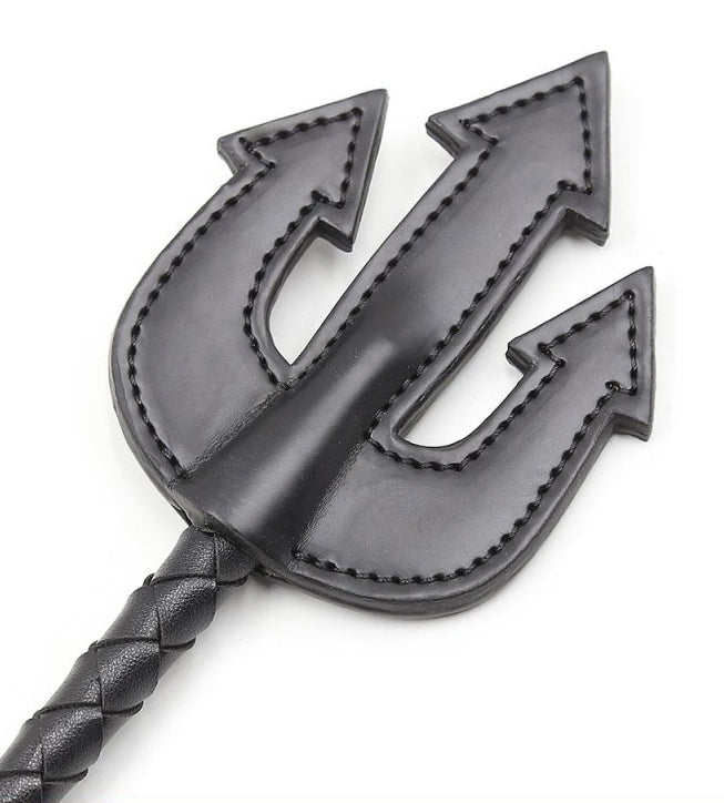 Cravache Trident 65cm Noire