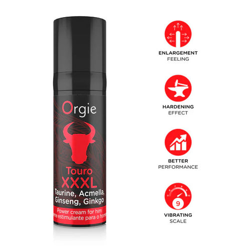 Crème d'érection TOURO XXXL 15ml
