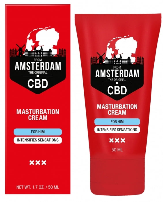 Crème de masturbation au Cbd Amsterdam XXX 50ml