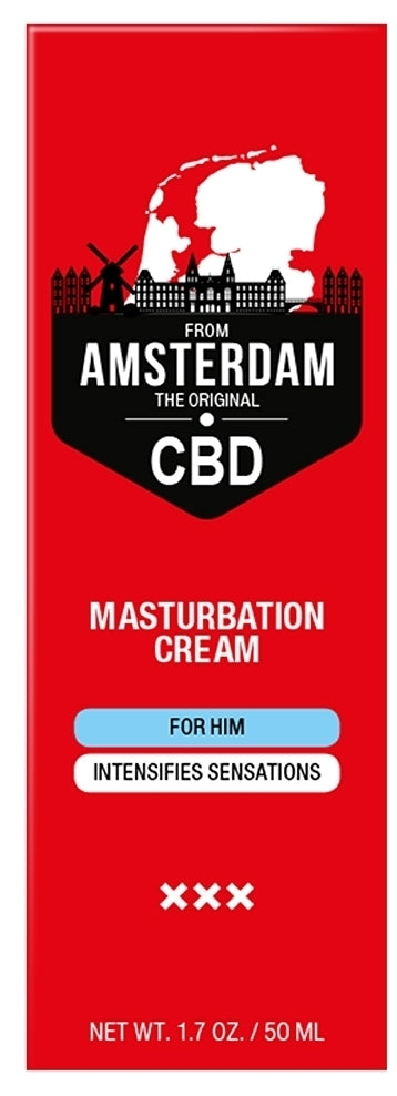 Crème de masturbation au Cbd Amsterdam XXX 50ml