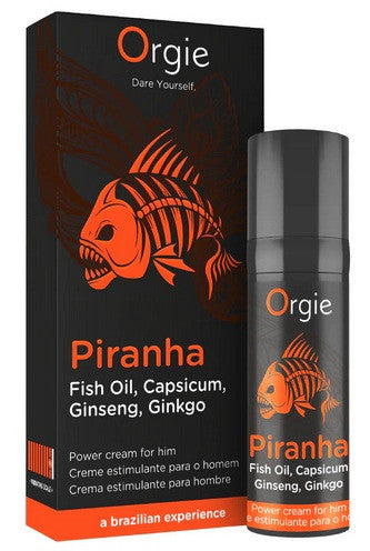 Crème de pénis stimulante Piranha 15ml