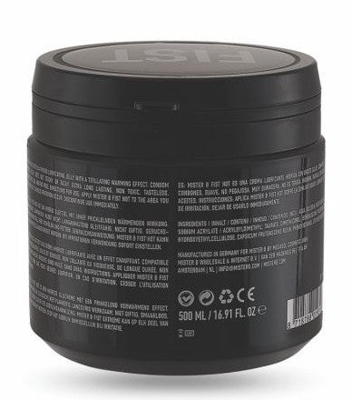 Crème Fist Hot 500mL