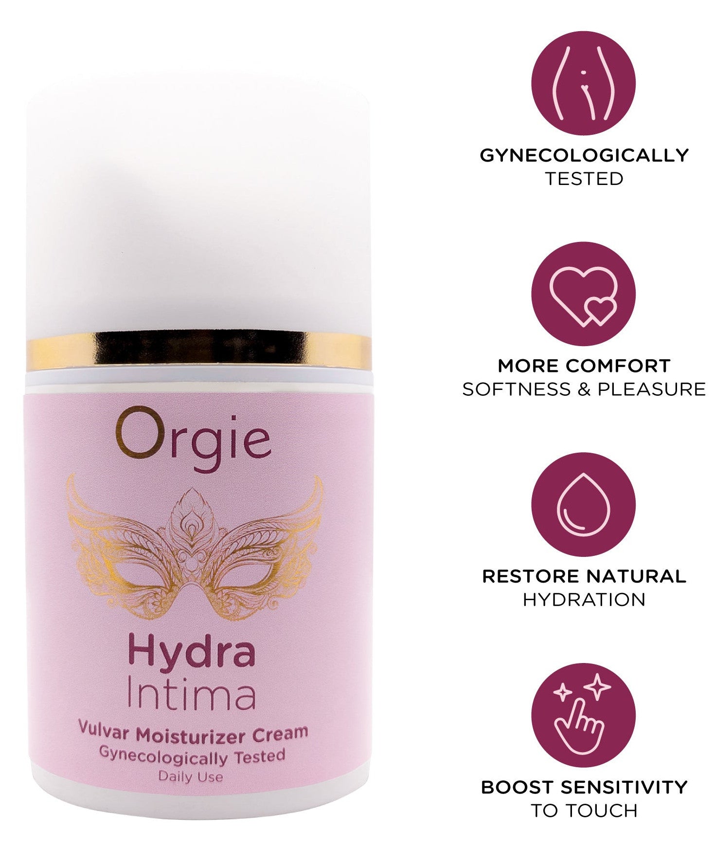 Crème hydratante vulve Hydra Intima 50ml