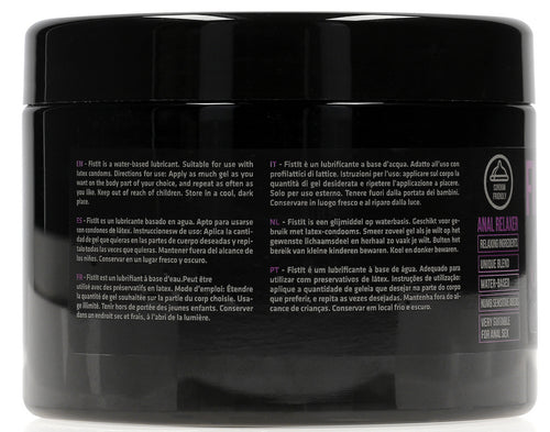 Crème relaxante Anal Relaxer 500 ml - Pot noir
