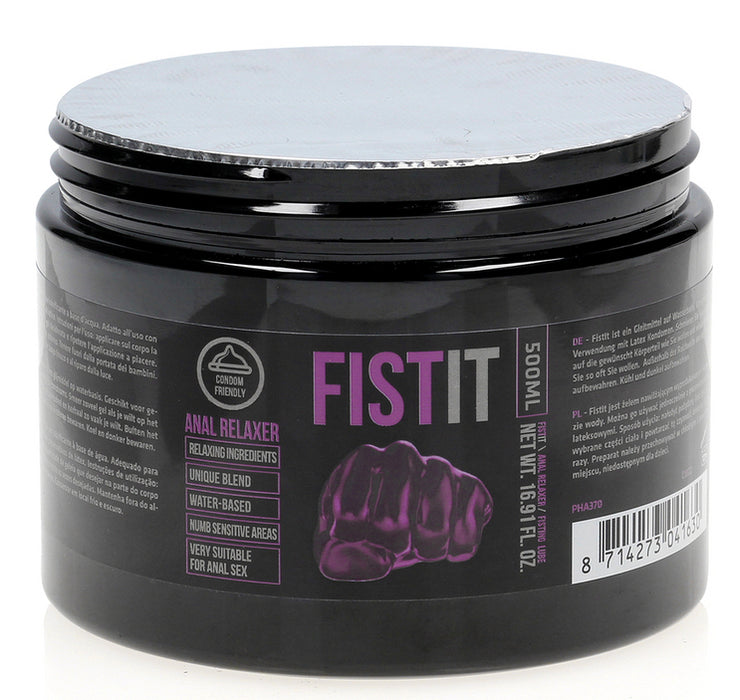 Crème relaxante Anal Relaxer 500 ml - Pot noir