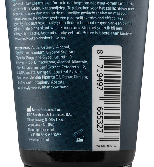 Crème retardante pour pénis Last Longer 100ml