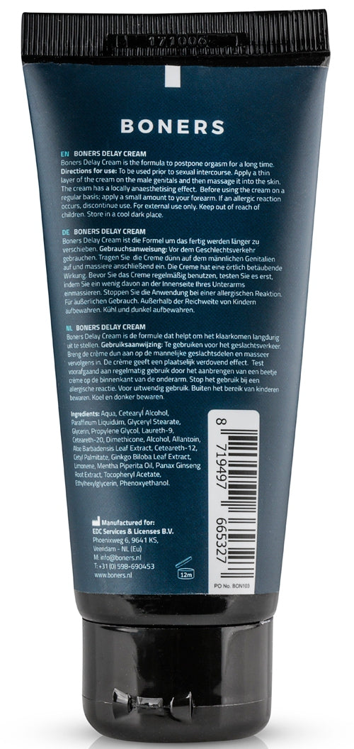 Crème retardante pour pénis Last Longer 100ml