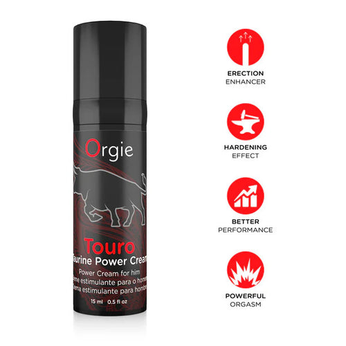 Crème stimulante pour pénis Touro Power 15ml