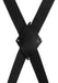 Croix de bondage pour porte Blackcross Noire