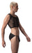 Crop Top Filet Many Noir