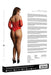 Body CROTCHLESS Rouge