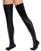 Cuissardes Vinyl Bed Boots Noire