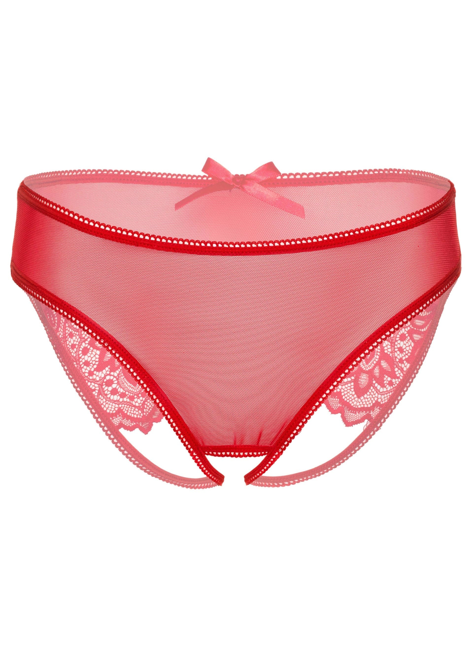 Culotte ouverte Arrière Nicolette Rouge