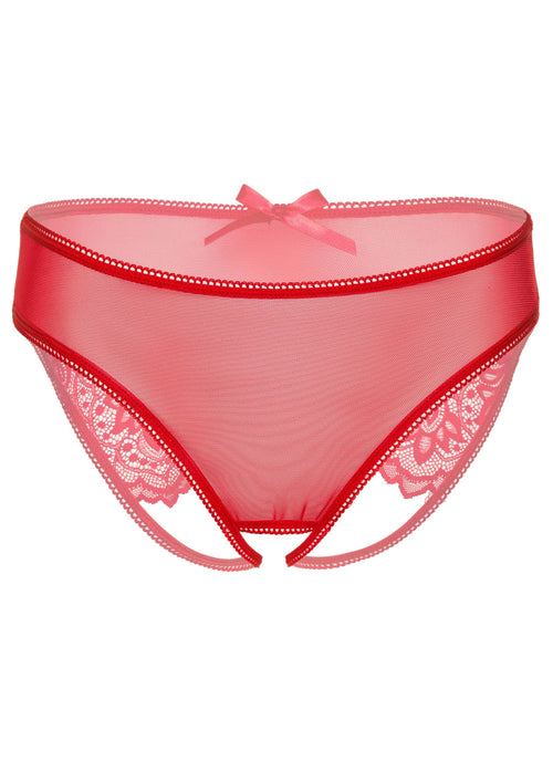 Culotte ouverte Arrière Nicolette Rouge