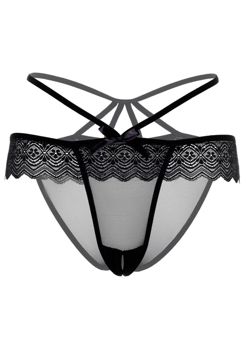 Culotte Tanga sexy Taylor Noire