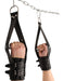 Deluxe menottes suspension en cuir - Mains