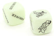 Dés coquins Glow dark
