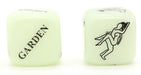 Dés coquins Glow dark