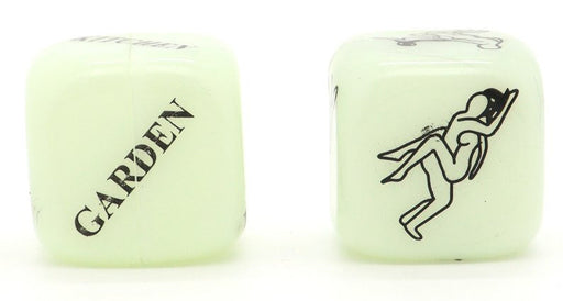 Dés coquins Glow dark