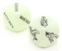 Dés coquins Glow dark