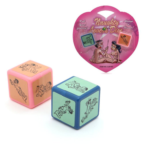 Dés coquins Naughty lovers dice