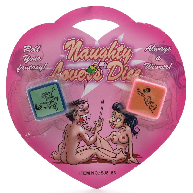 Dés coquins Naughty lovers dice