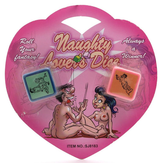 Dés coquins Naughty lovers dice