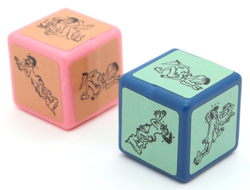 Dés coquins Naughty lovers dice
