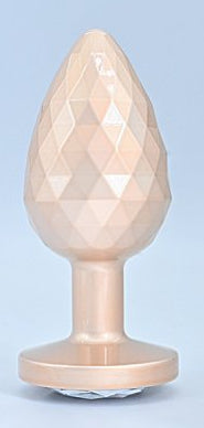 Plug Ikonik Diamond L 8 x 4 cm Beige
