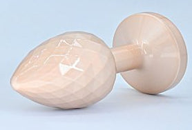 Plug Ikonik Diamond M 7 x 3.3 cm Beige