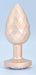 Plug Ikonik Diamond M 7 x 3.3 cm Beige