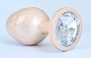 Plug Ikonik Diamond M 7 x 3.3 cm Beige
