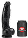 Dildo DP1018V 19 x 6cm Noir