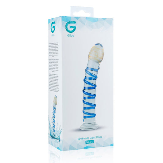 Dildo en Verre n 01 - 17.5 x 3.5 cm