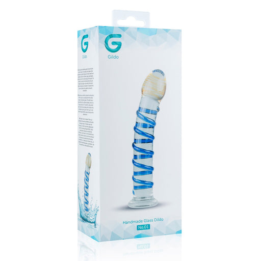 Dildo en Verre n 01 - 17.5 x 3.5 cm
