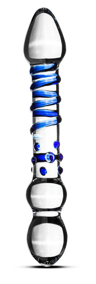 Dildo en Verre n 21 - 20 x 3.4 cm